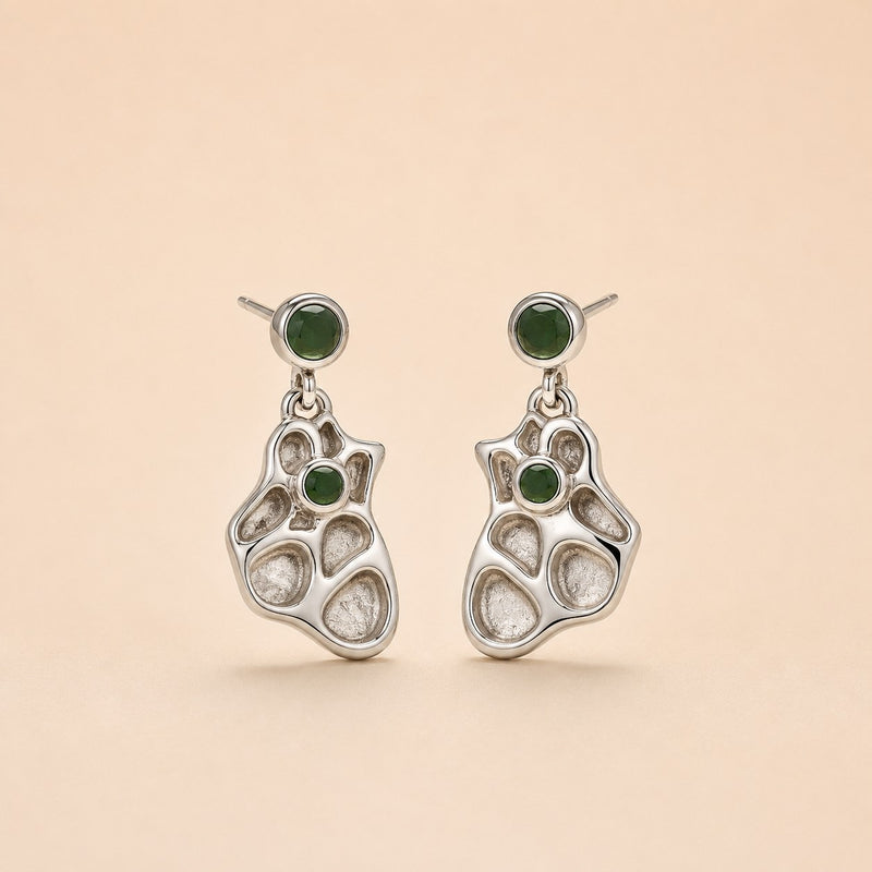 Bin Assaf Gaudi — Handmade Sterling Silver .925 Earrings