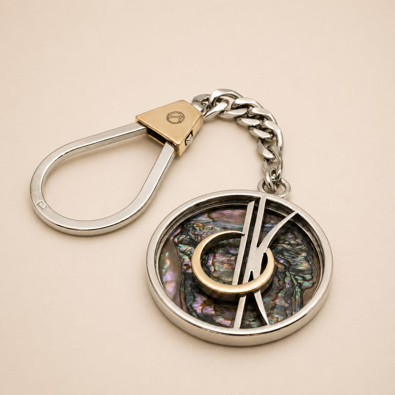 Bin Assaf Allah Medallion — Handmade Sterling Silver .925 Keychain