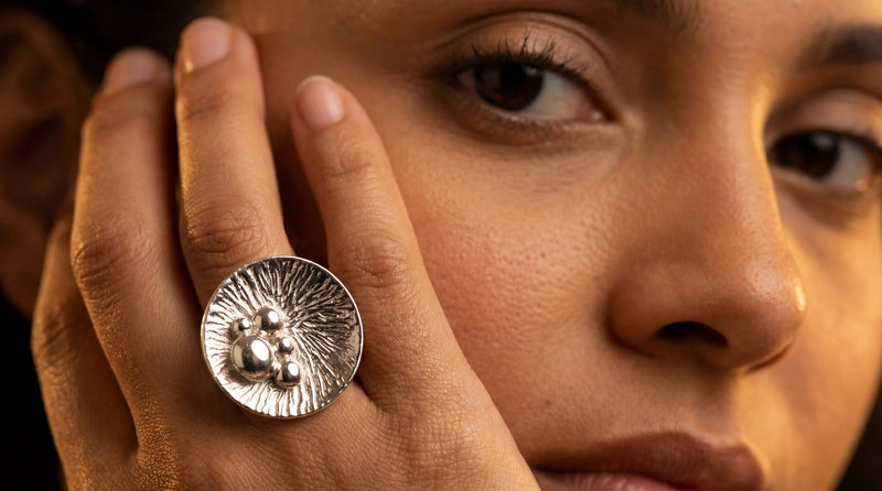 Bin Assaf BA-R-028-1 — Handmade Sterling Silver .925 Ring