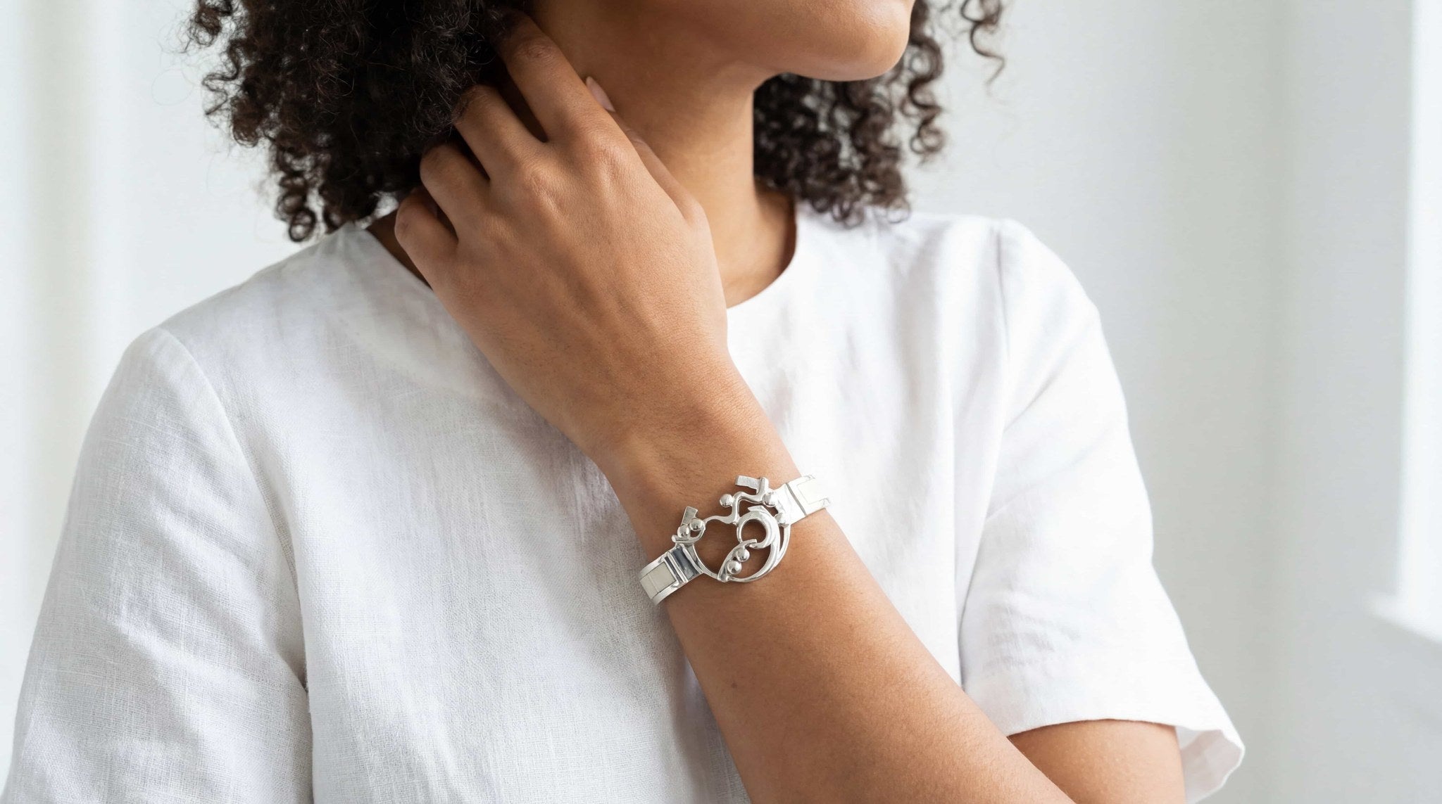 Bin Assaf Bint Abouya — Handmade Sterling Silver .925 Bracelet