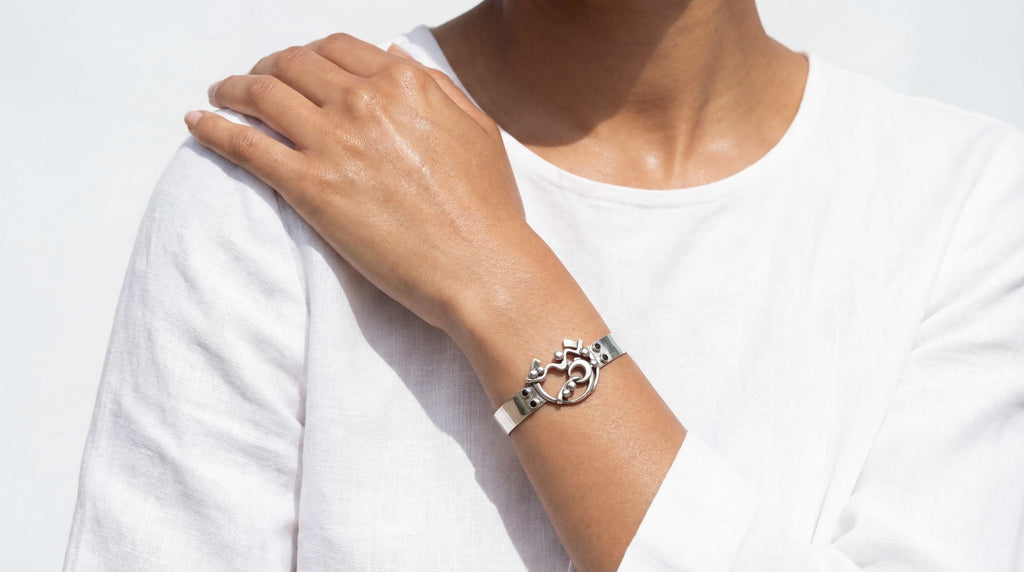 Bin Assaf Bint Abouya — Handmade Sterling Silver .925 Bracelet