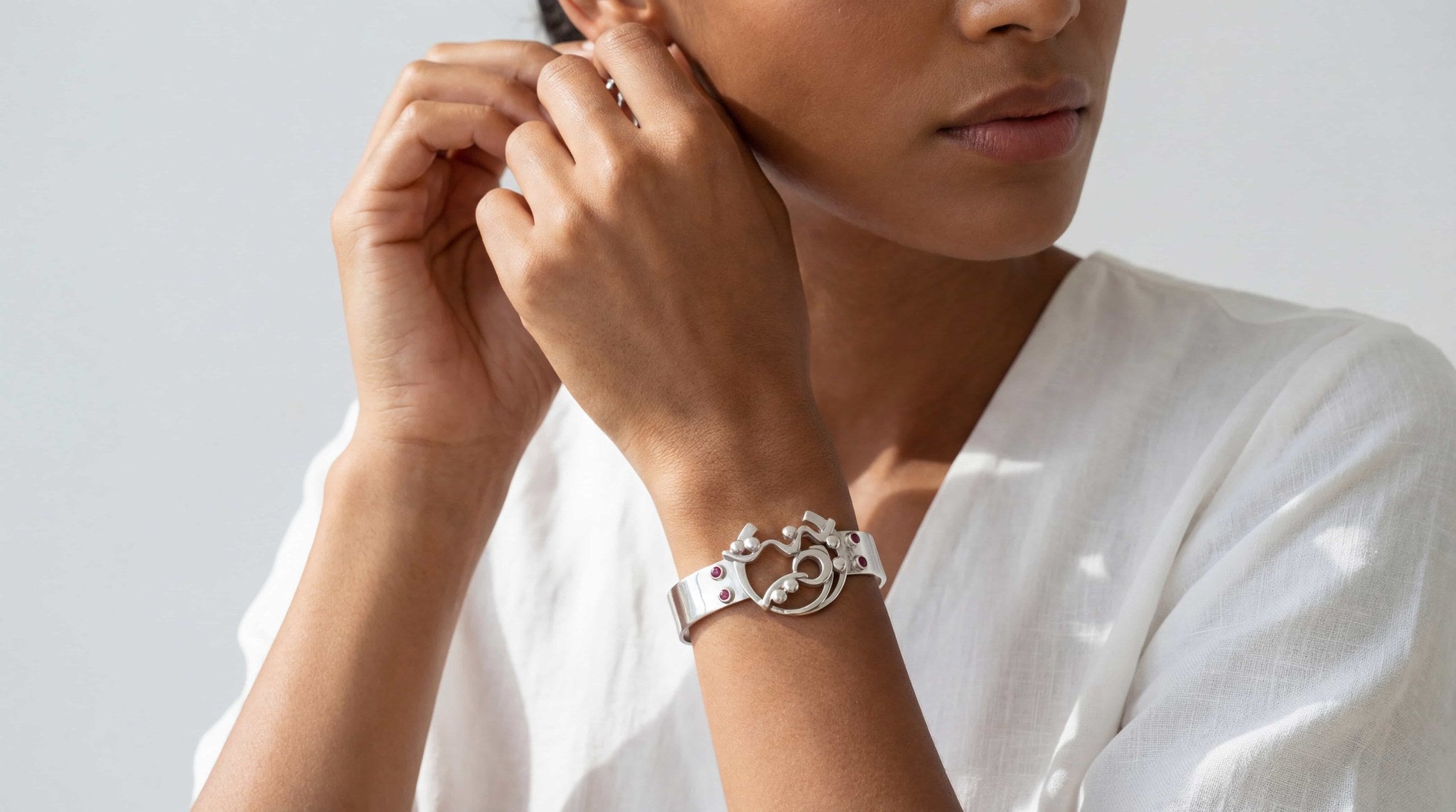 Bin Assaf Bint Abouya — Handmade Sterling Silver .925 Bracelet