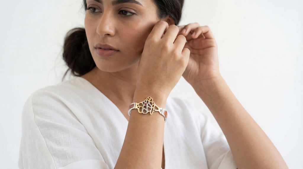 Bin Assaf Gaudi — Handmade Sterling Silver .925 Bracelet