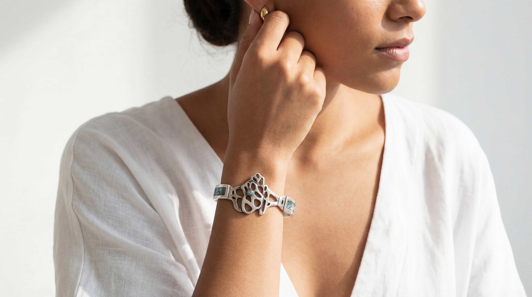 Bin Assaf Gaudi — Handmade Sterling Silver .925 Bracelet
