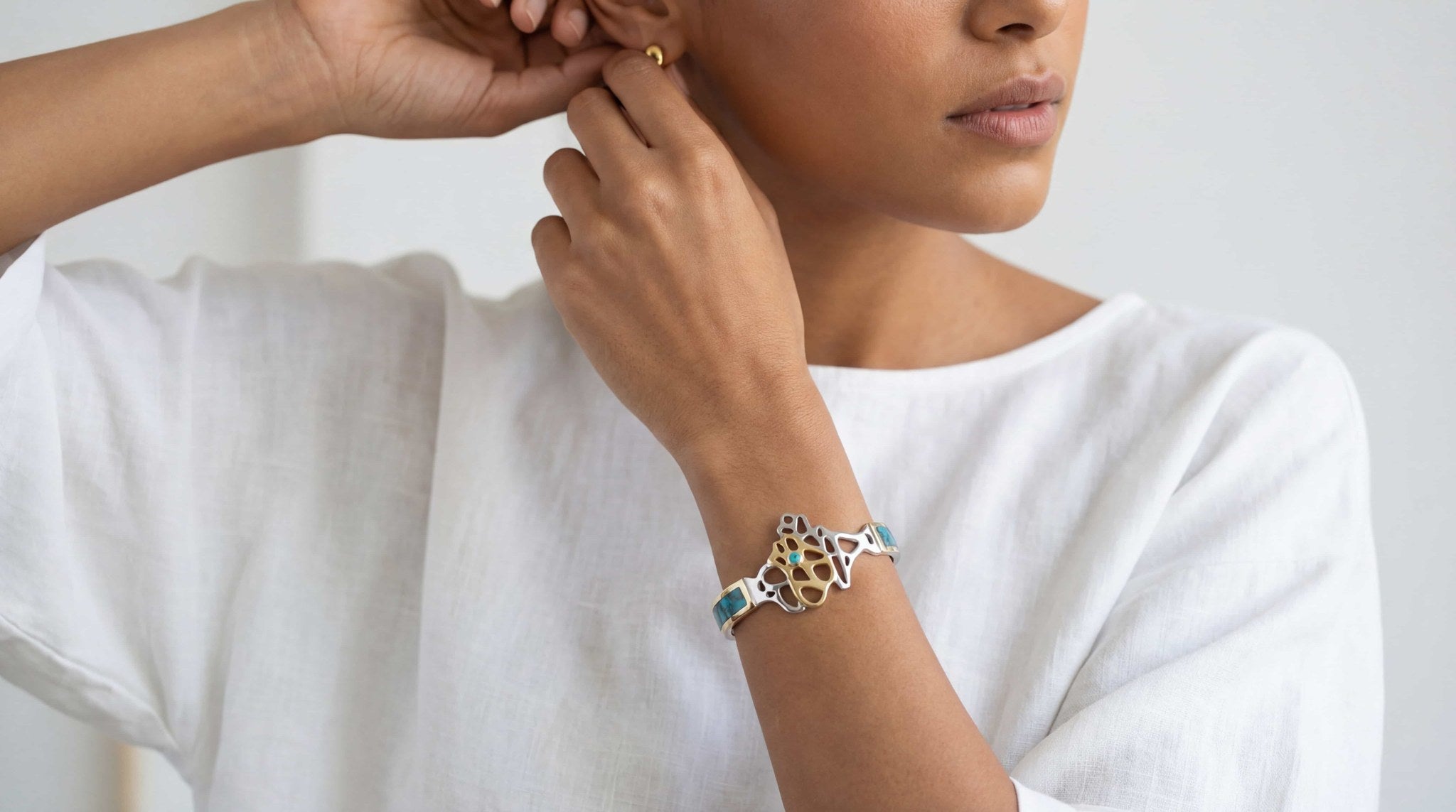 Bin Assaf Gaudi — Handmade Sterling Silver .925 Bracelet