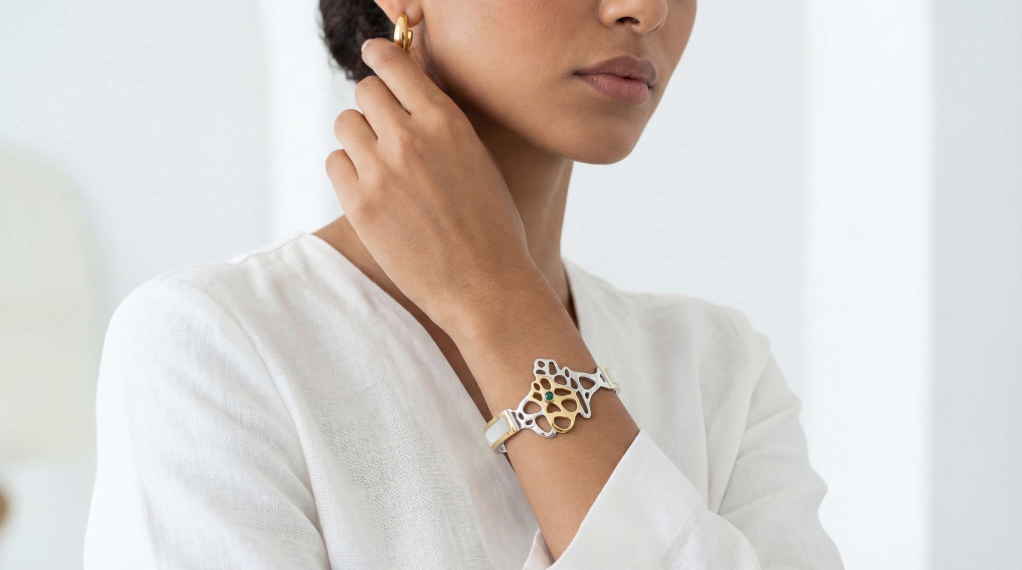 Bin Assaf Gaudi — Handmade Sterling Silver .925 Bracelet