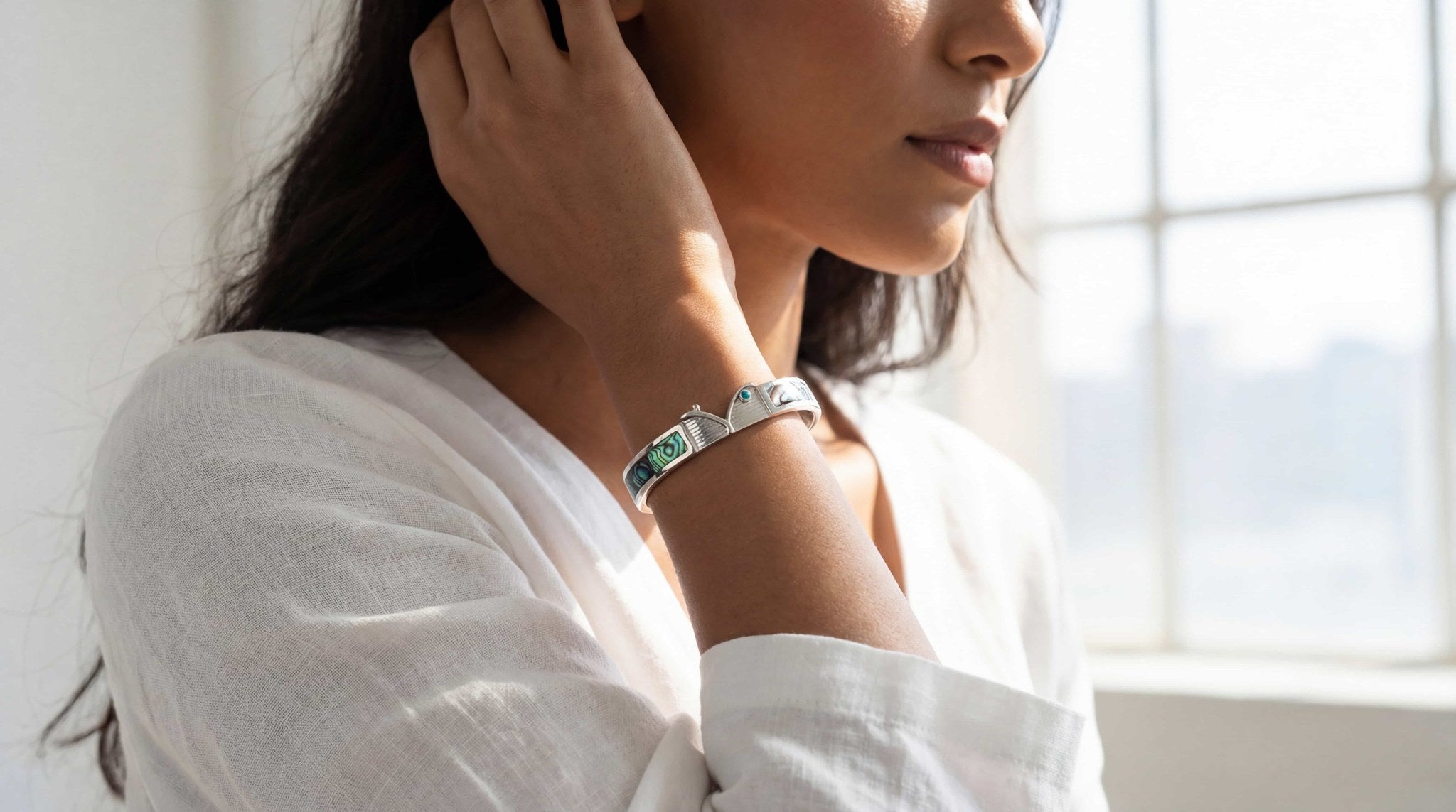 Bin Assaf BA-B-006-1 — Handmade Sterling Silver .925 Bracelet