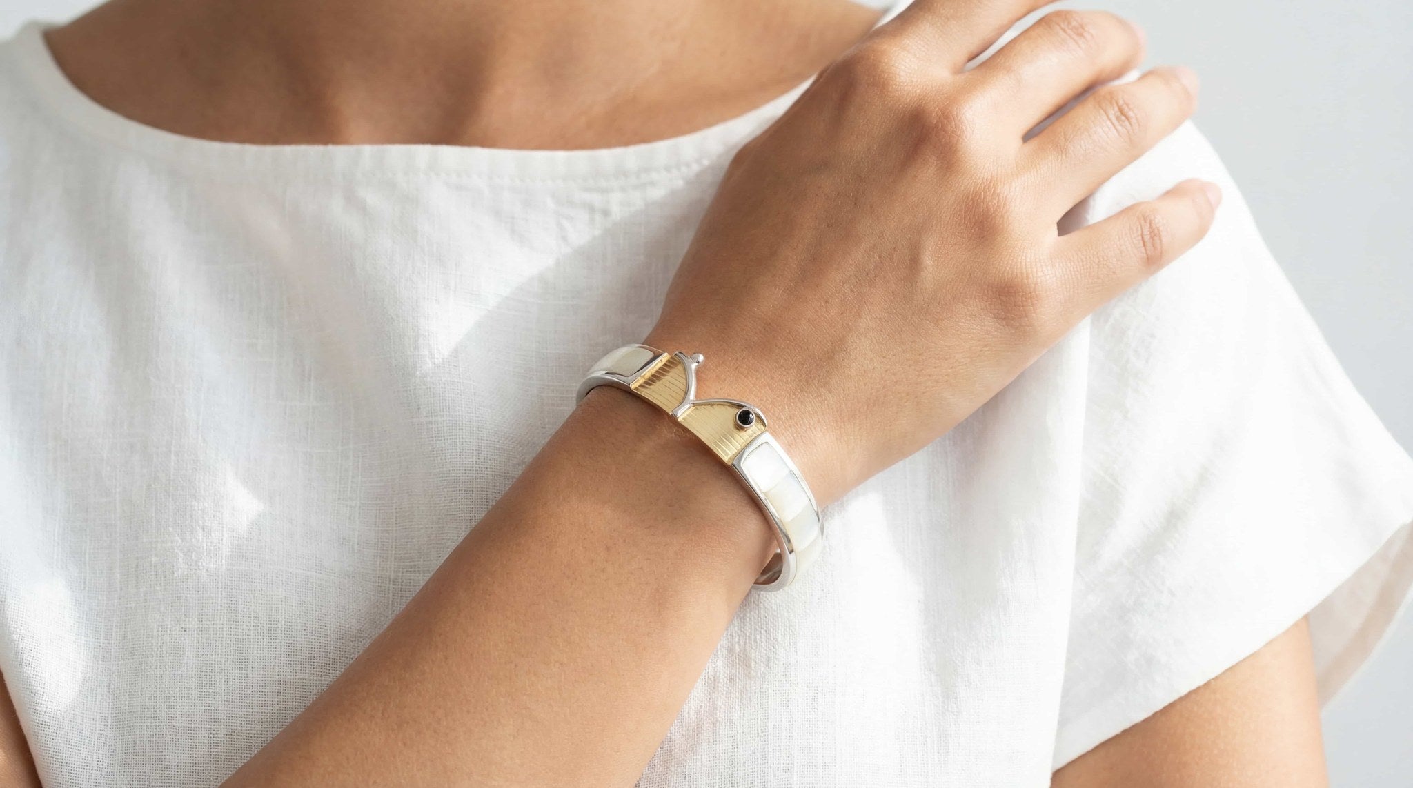 Bin Assaf BA-B-006-1 — Handmade Sterling Silver .925 Bracelet
