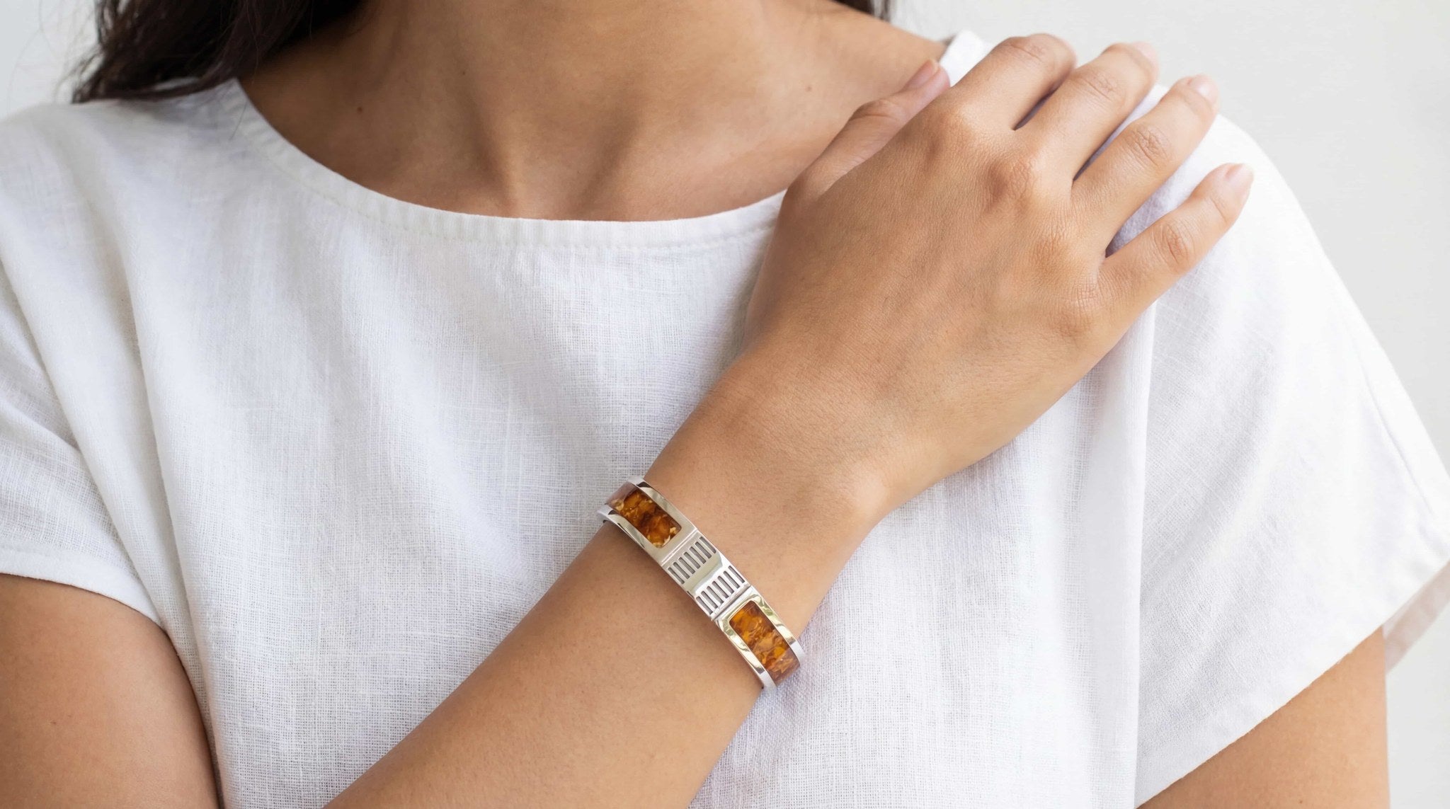 Bin Assaf BA-B-008-1 — Handmade Sterling Silver .925 Bracelet