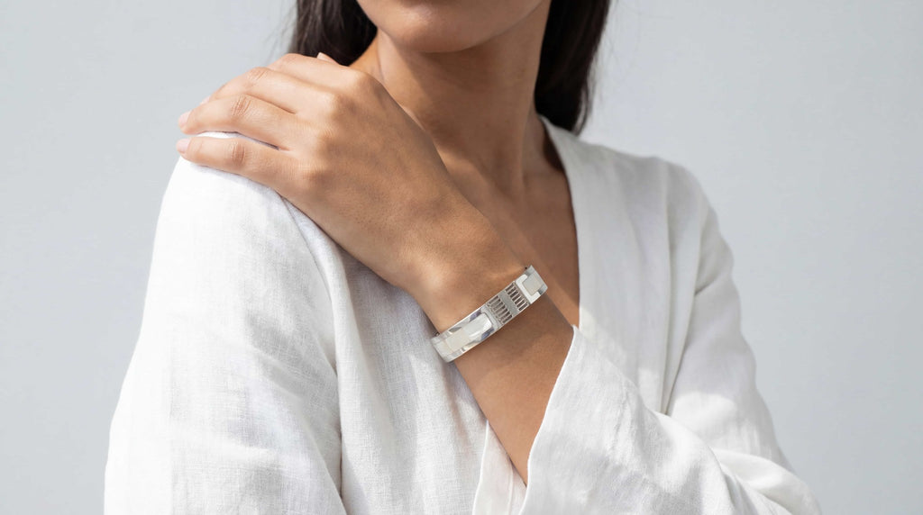 Bin Assaf BA-B-008-1 — Handmade Sterling Silver .925 Bracelet