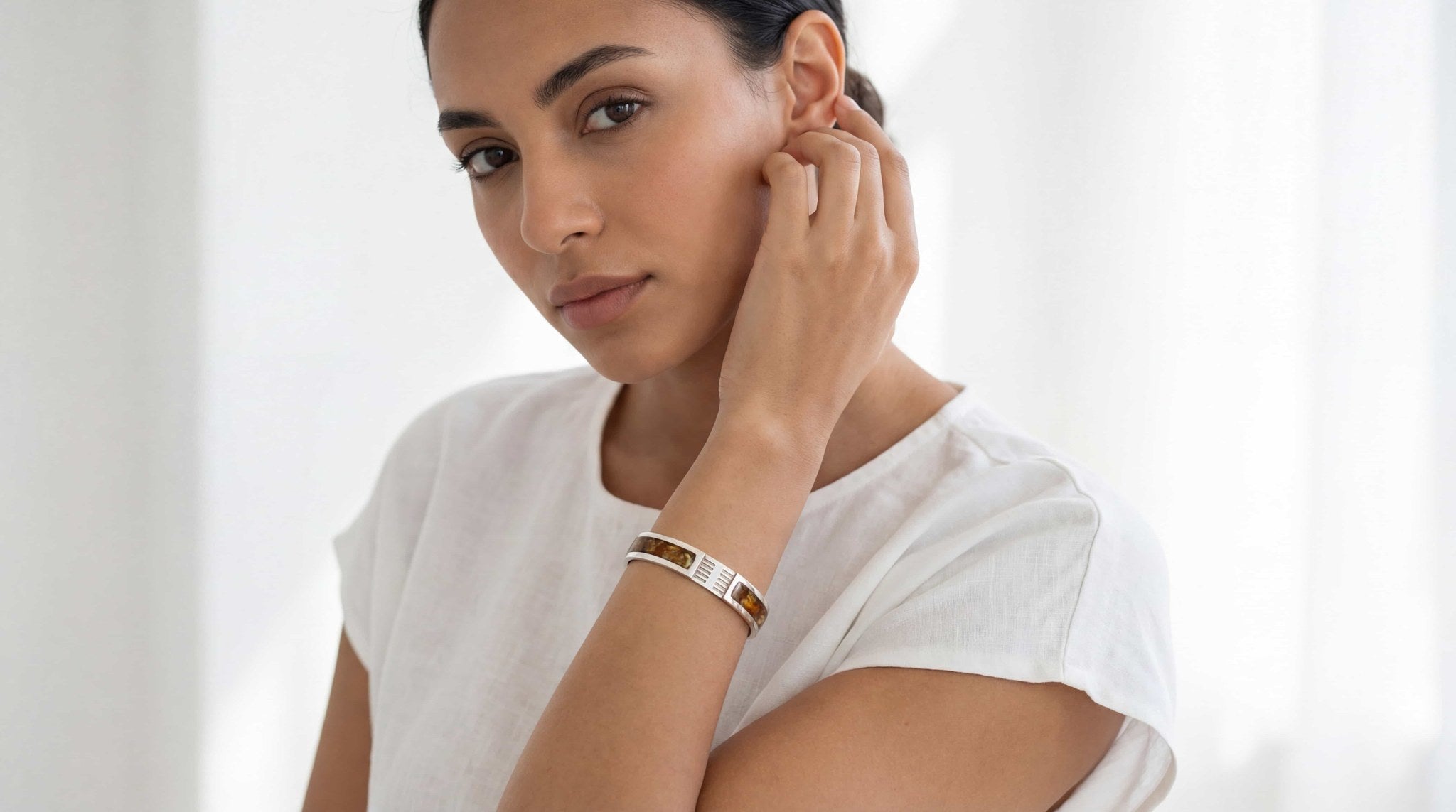 Bin Assaf BA-B-008-1 — Handmade Sterling Silver .925 Bracelet