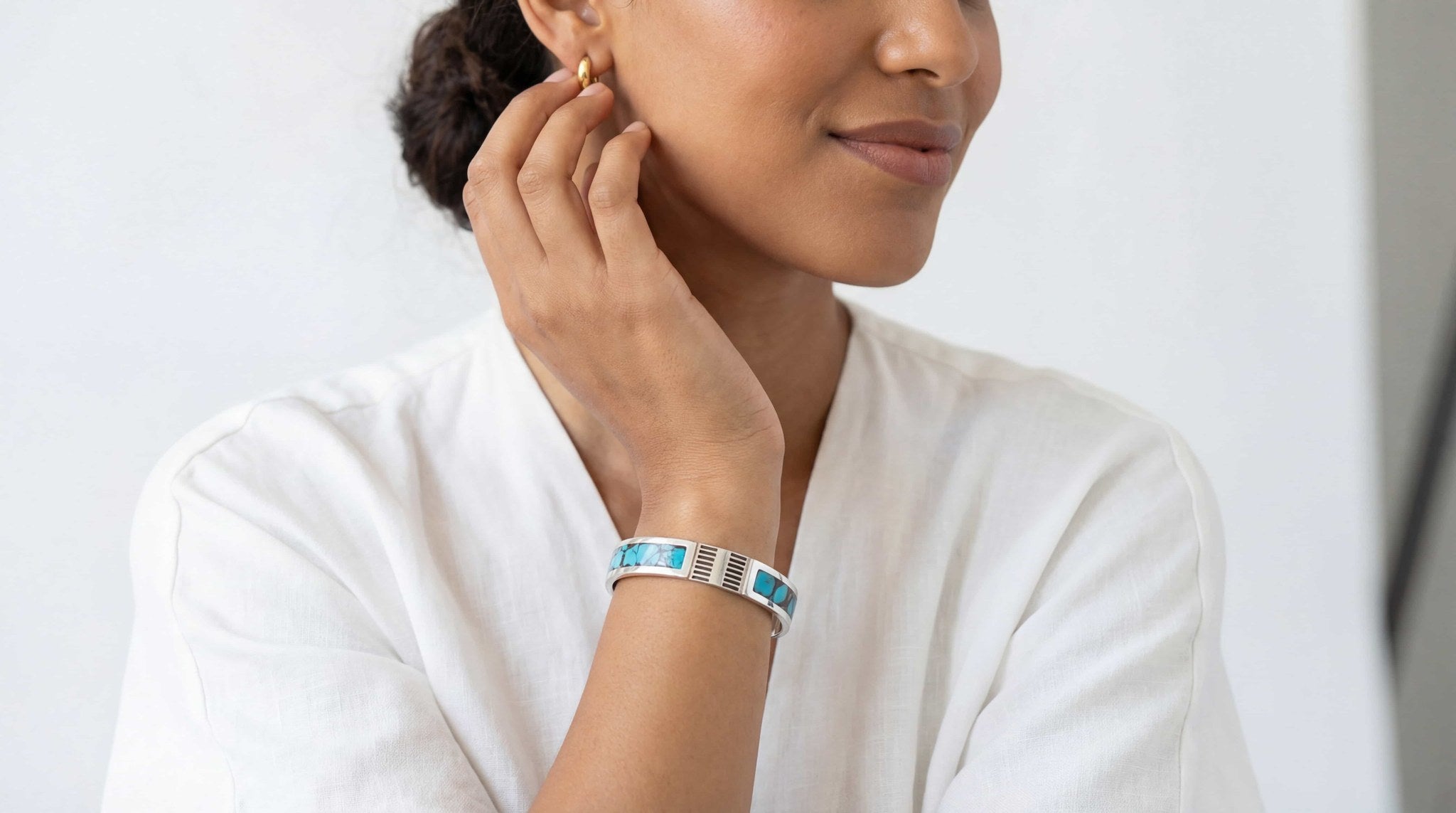 Bin Assaf BA-B-008-1 — Handmade Sterling Silver .925 Bracelet