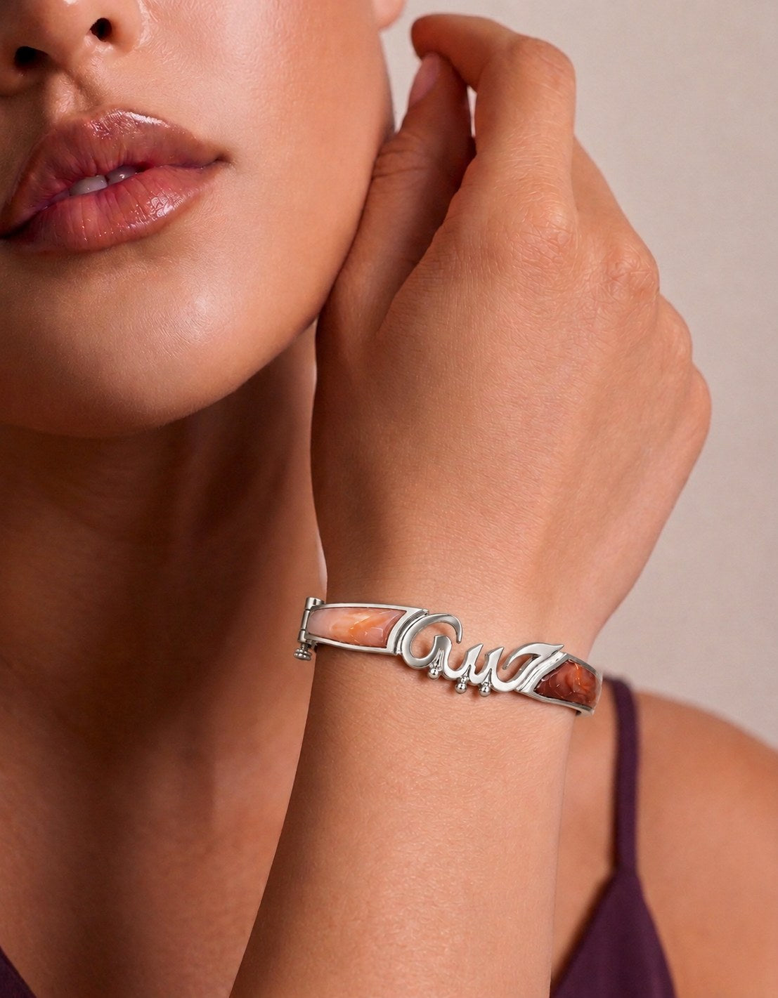 Bin Assaf BA-B-013-1 — Handmade Sterling Silver .925 Bracelet