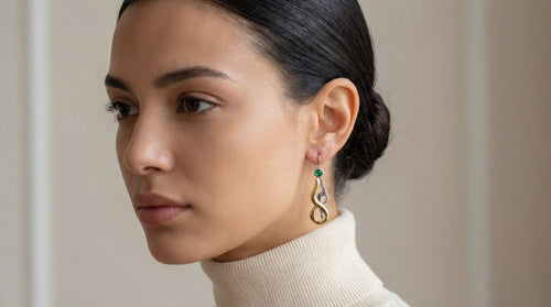 Bin Assaf BA-E-004-1 — Handmade Sterling Silver .925 Earrings
