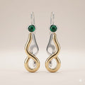 Bin Assaf BA-E-004-1 — Handmade Sterling Silver .925 Earrings
