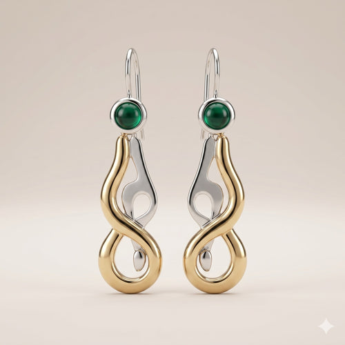 Bin Assaf BA-E-004-1 — Handmade Sterling Silver .925 Earrings