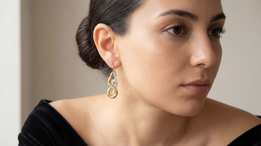 Bin Assaf BA-E-006 — Handmade Sterling Silver .925 Earrings
