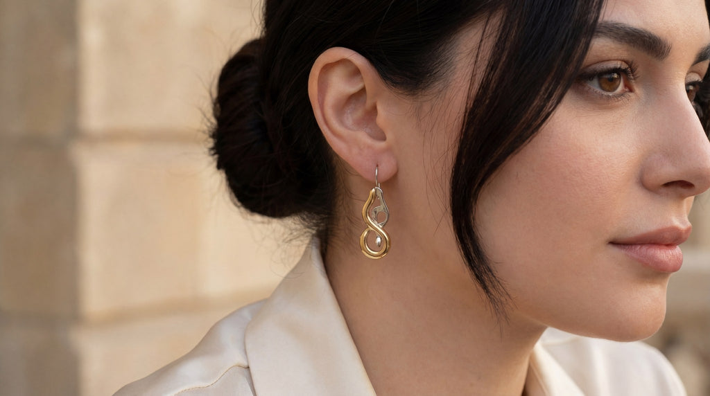 Bin Assaf BA-E-006 — Handmade Sterling Silver .925 Earrings
