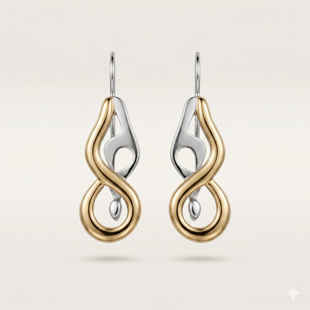 Bin Assaf BA-E-006 — Handmade Sterling Silver .925 Earrings