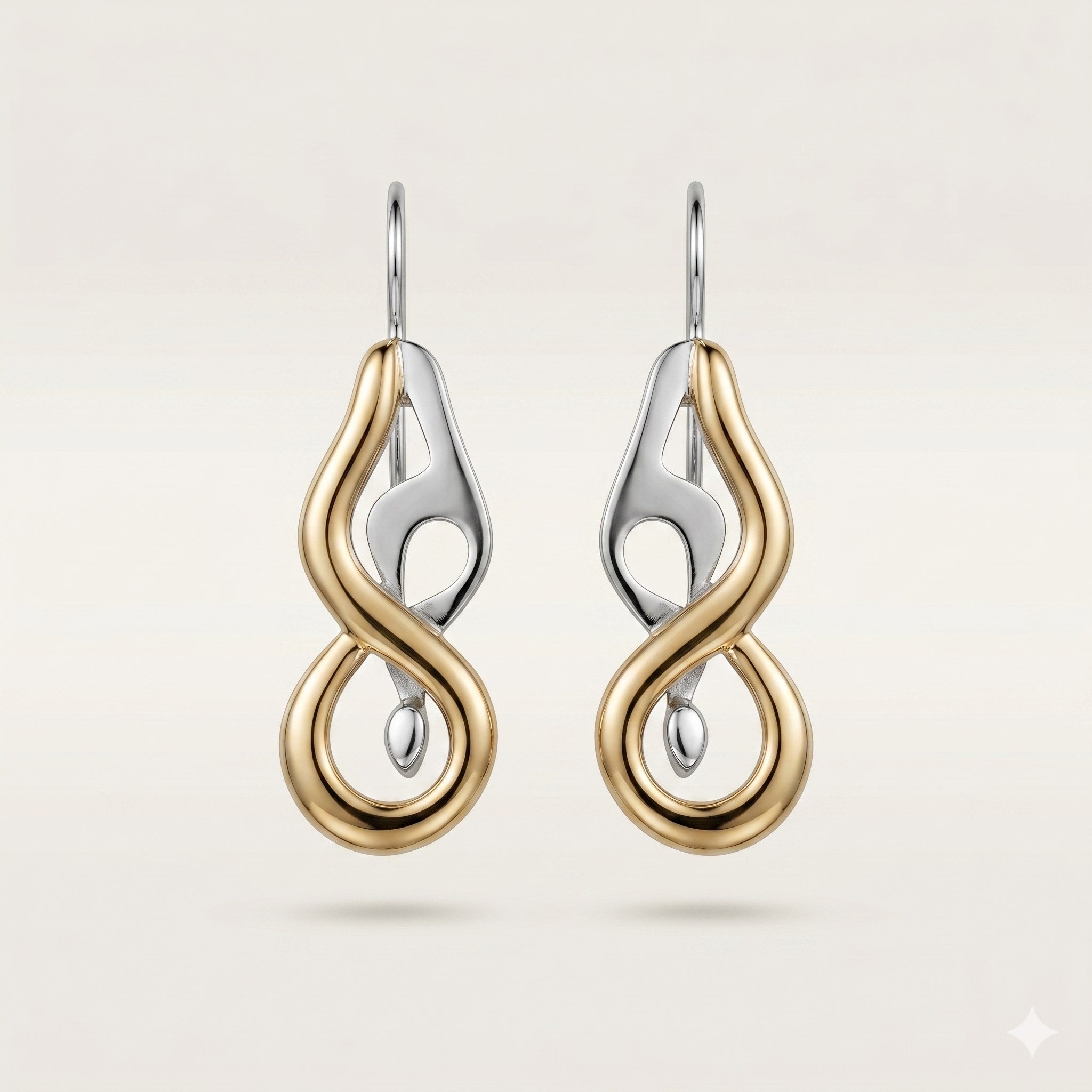 Bin Assaf BA-E-006 — Handmade Sterling Silver .925 Earrings