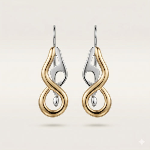 Bin Assaf BA-E-006 — Handmade Sterling Silver .925 Earrings