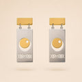 Bin Assaf BA-E-008-1 — Handmade Sterling Silver .925 Earrings
