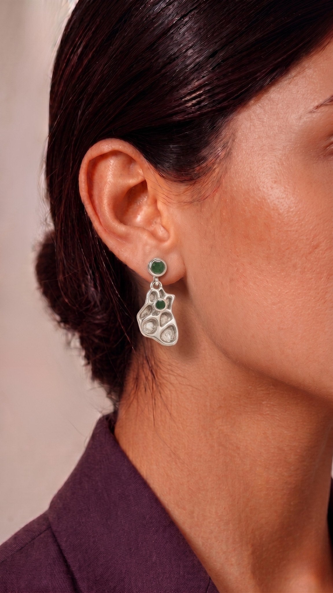 Bin Assaf Gaudi — Handmade Sterling Silver .925 Earrings