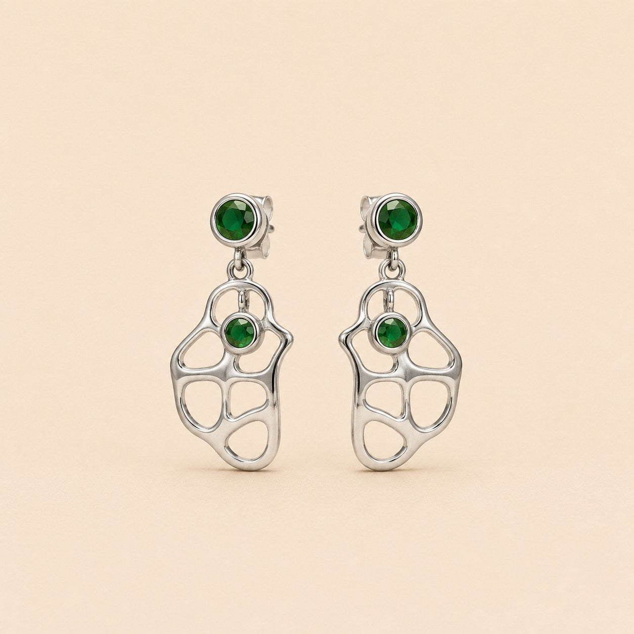 Bin Assaf Gaudi — Handmade Sterling Silver .925 Earrings