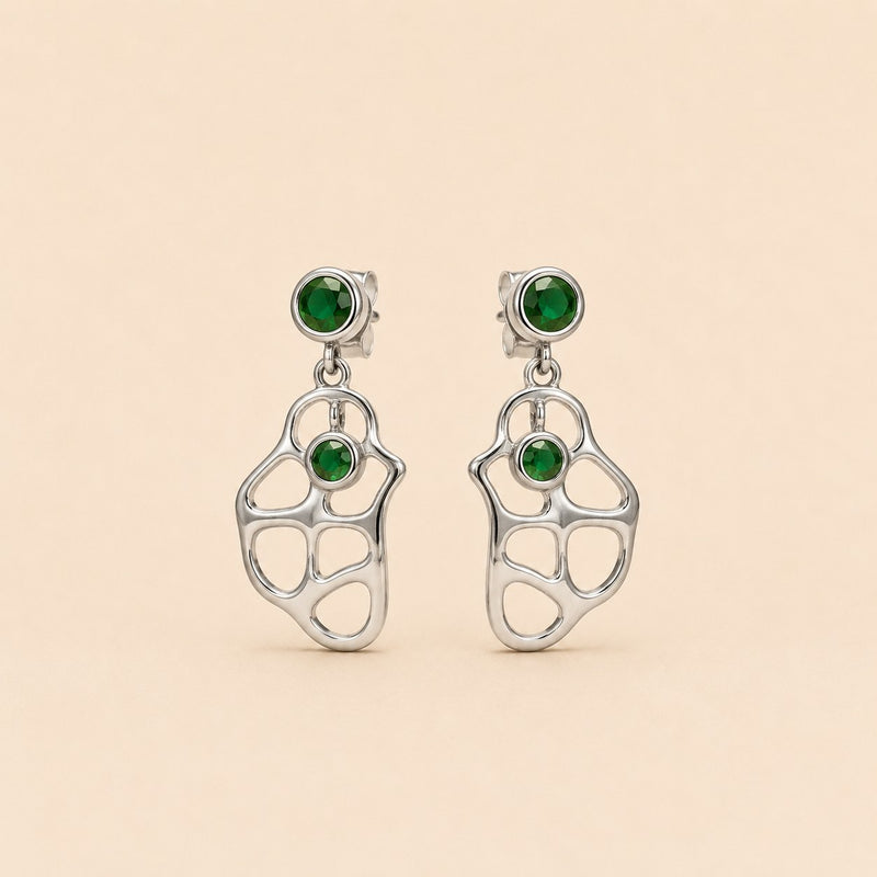 Bin Assaf Gaudi — Handmade Sterling Silver .925 Earrings