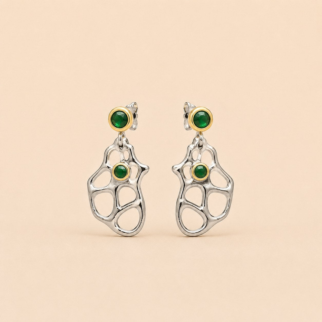 Bin Assaf Gaudi — Handmade Sterling Silver .925 Earrings