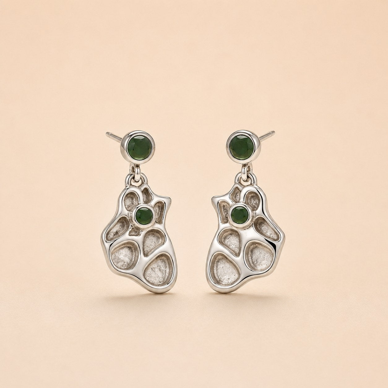 Bin Assaf Gaudi — Handmade Sterling Silver .925 Earrings