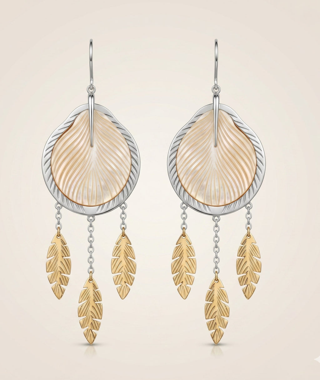 Bin Assaf BA-E-016-1 — Handmade Sterling Silver .925 Earrings
