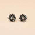 Bin Assaf Van Gogh Rose — Handmade Sterling Silver .925 Earrings