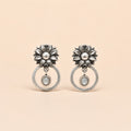 Bin Assaf Van Gogh Rose — Handmade Sterling Silver .925 Earrings