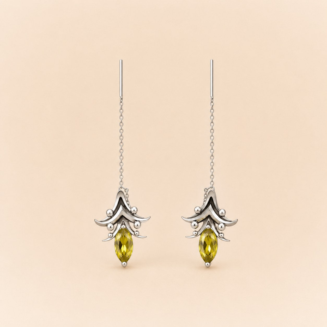 Bin Assaf BA-E-024-1 — Handmade Sterling Silver .925 Earrings