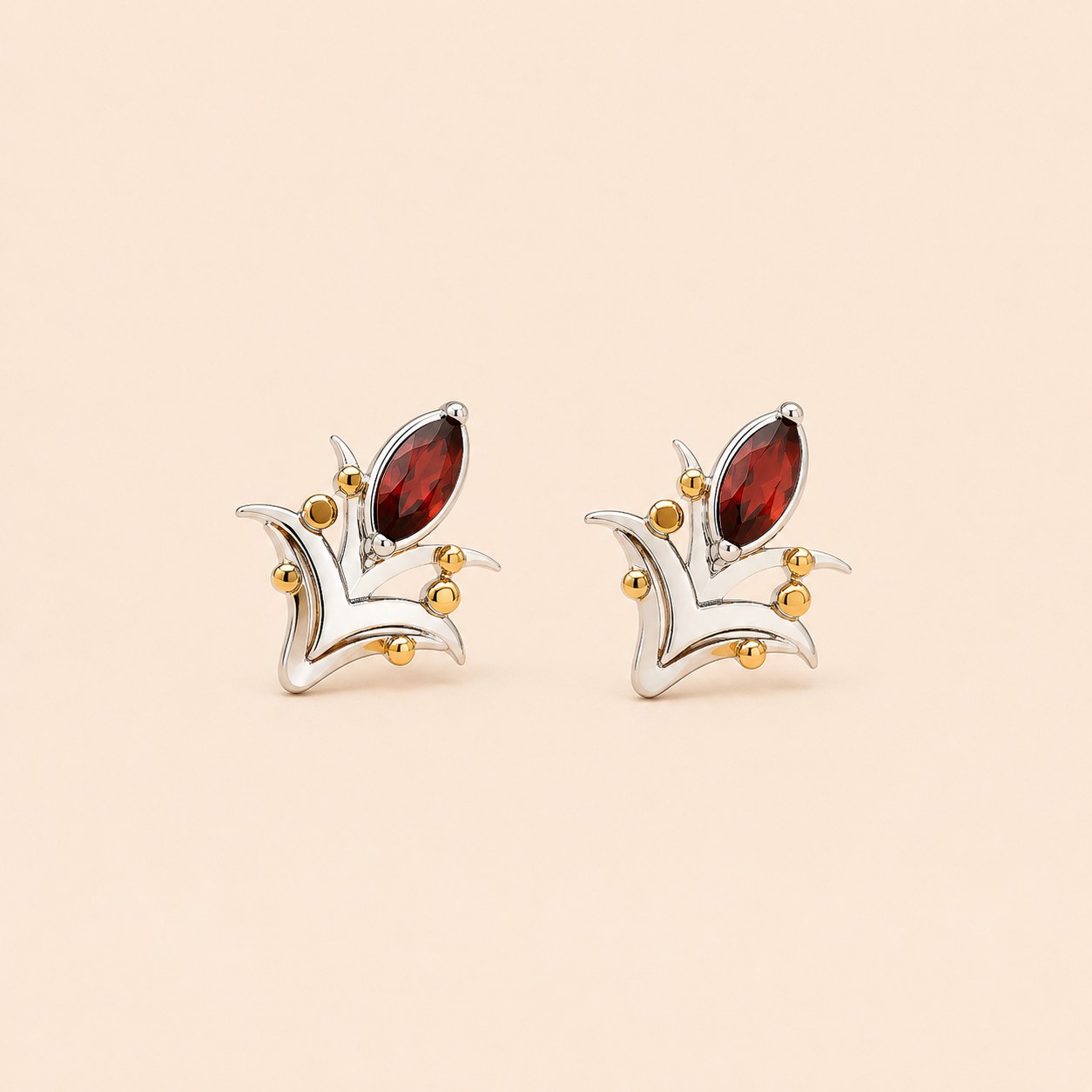 Bin Assaf BA-E-024-1 — Handmade Sterling Silver .925 Earrings