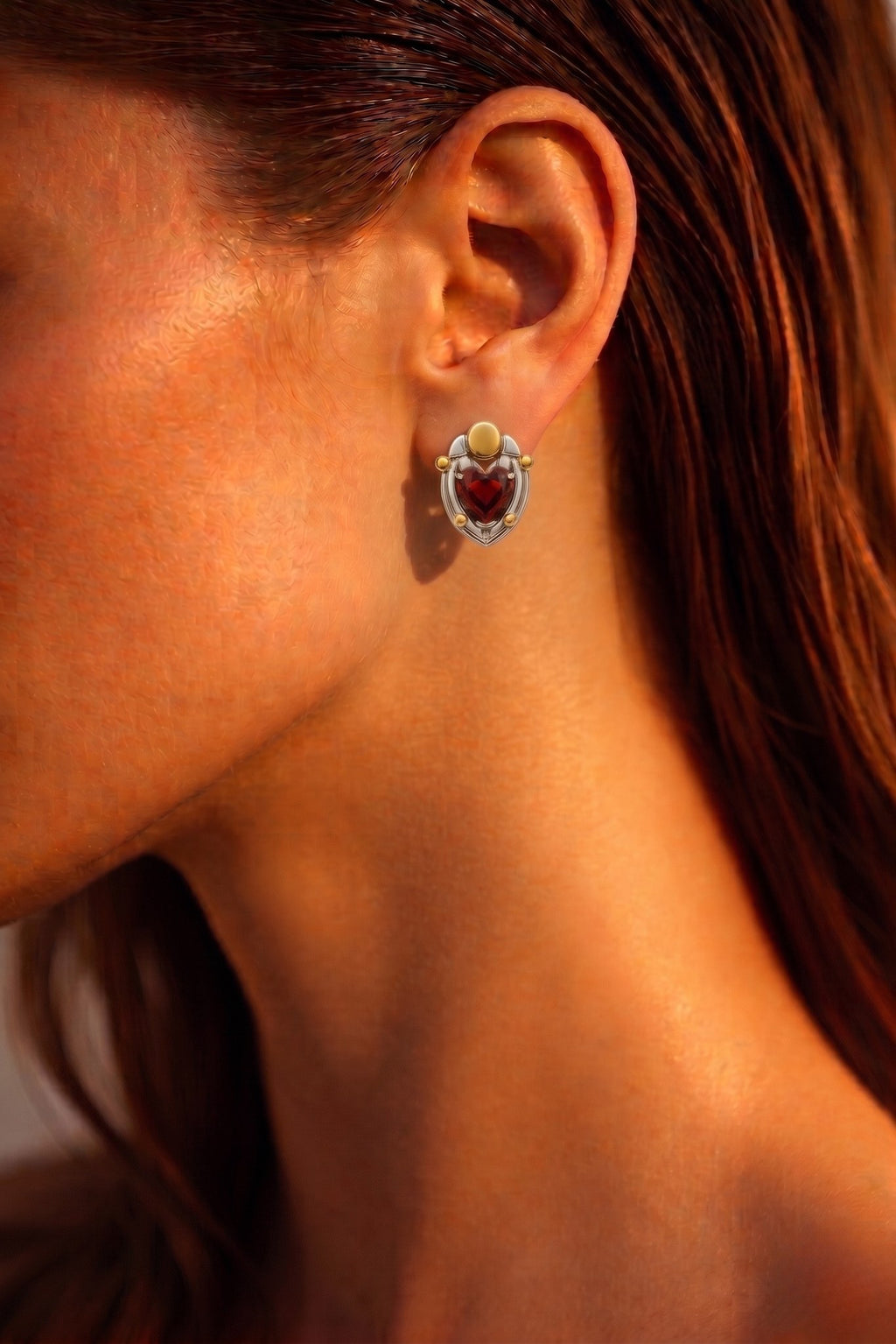 Bin Assaf Al Gaaran — Handmade Sterling Silver .925 Earrings