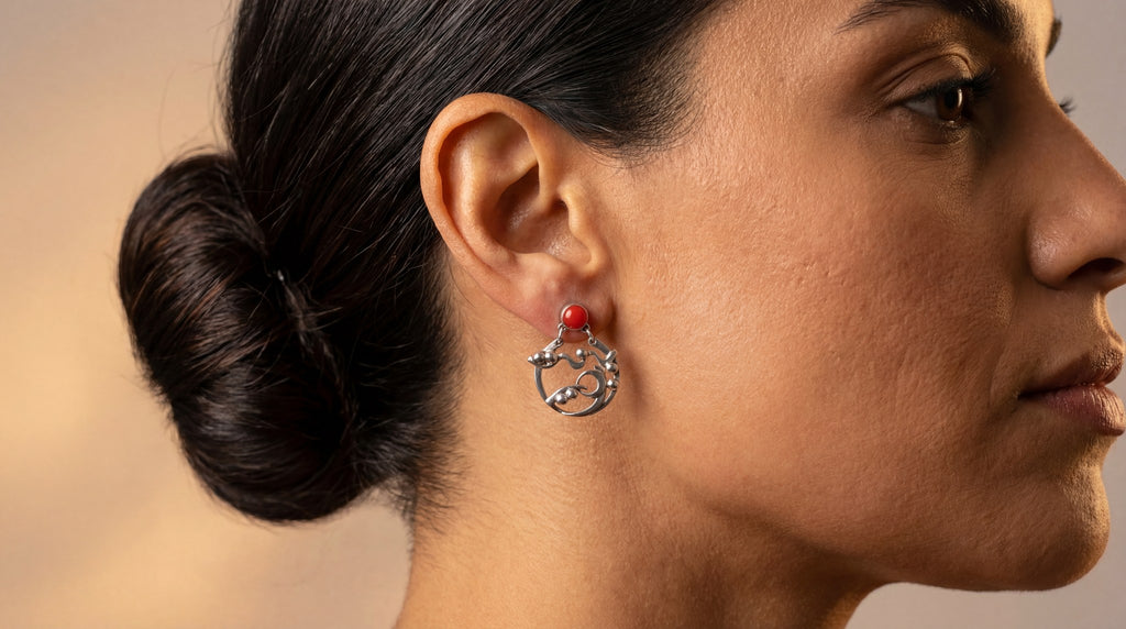Bin Assaf Bint Abouya — Handmade Sterling Silver .925 Earrings