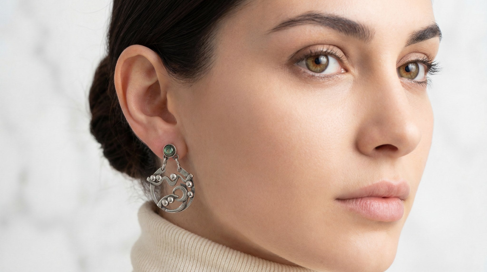 Bin Assaf Bint Abouya — Handmade Sterling Silver .925 Earrings