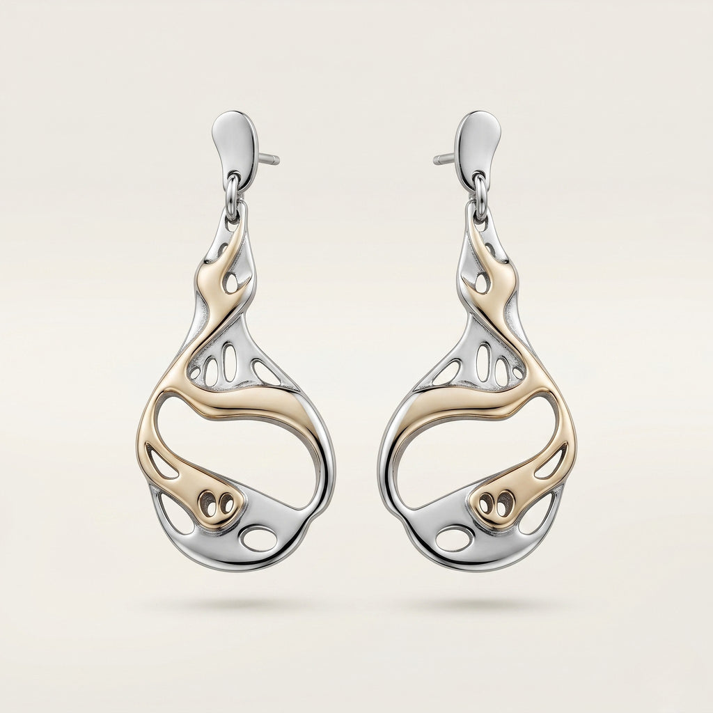 Bin Assaf BA-E-036 — Handmade Sterling Silver .925 Earrings