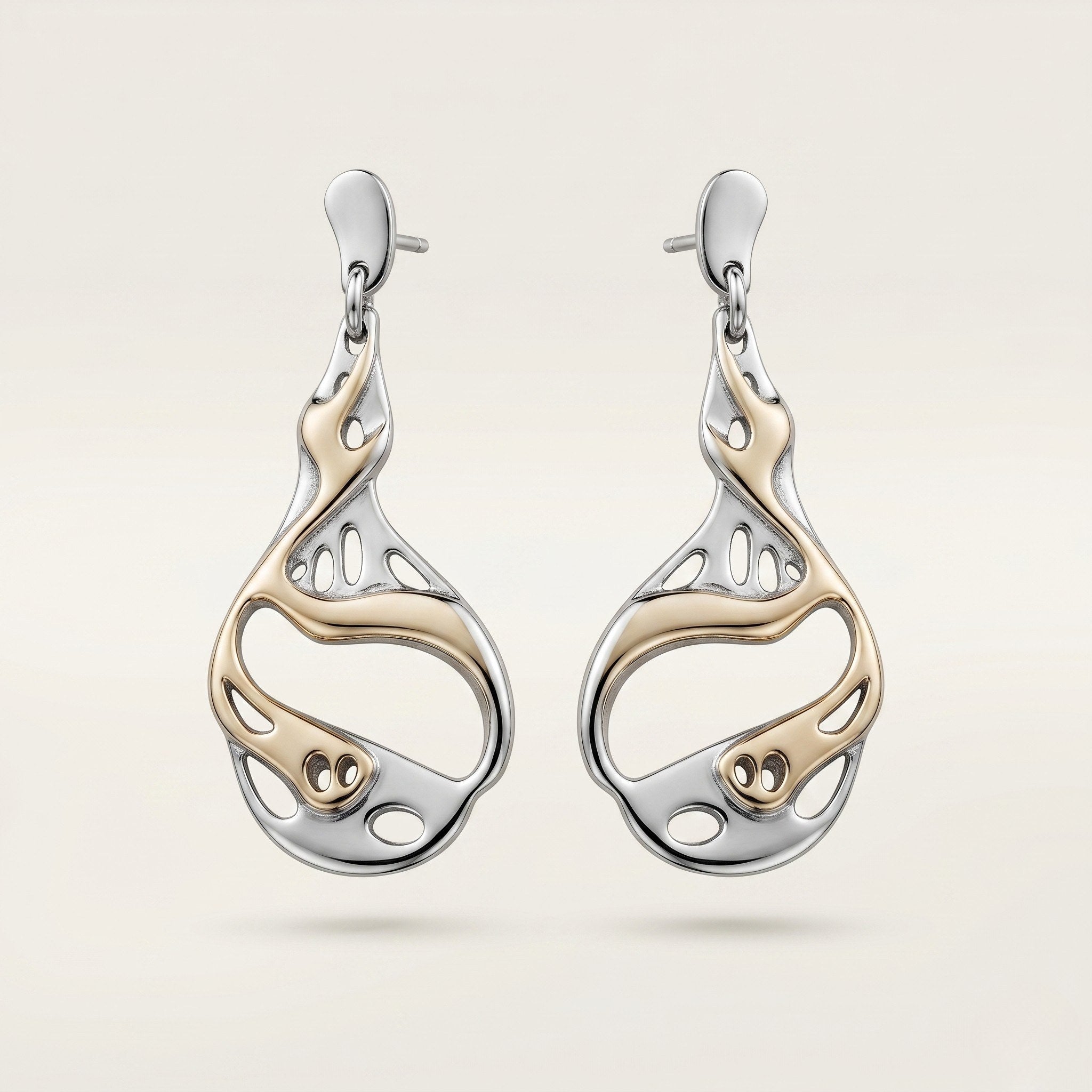 Bin Assaf BA-E-036 — Handmade Sterling Silver .925 Earrings