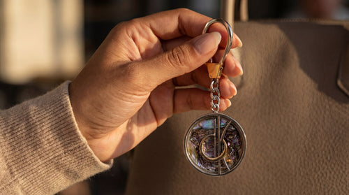 Bin Assaf Allah Medallion — Handmade Sterling Silver .925 Keychain