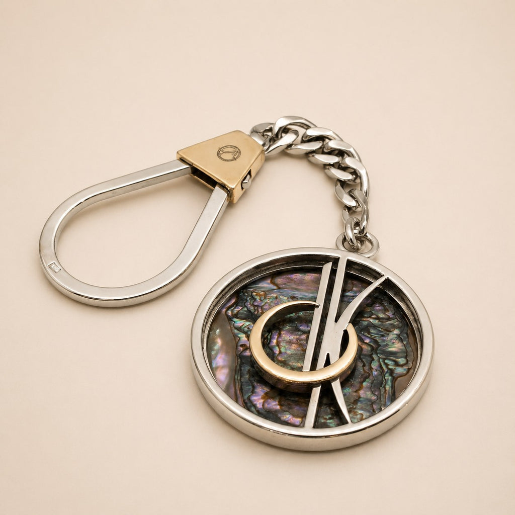 Bin Assaf Allah Medallion — Handmade Sterling Silver .925 Keychain