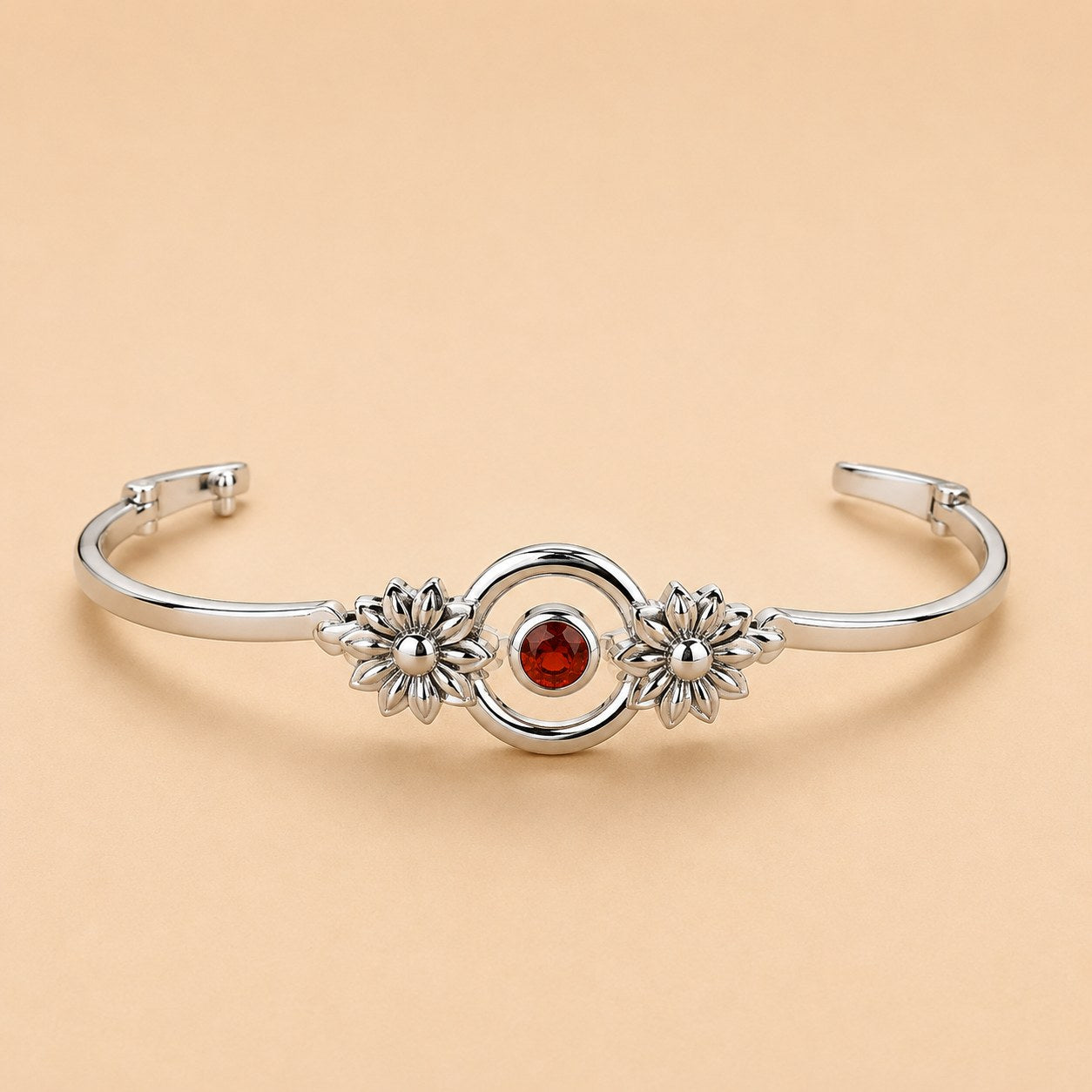 Bin Assaf Van Gogh Rose — Handmade Sterling Silver .925 Link Bracelet