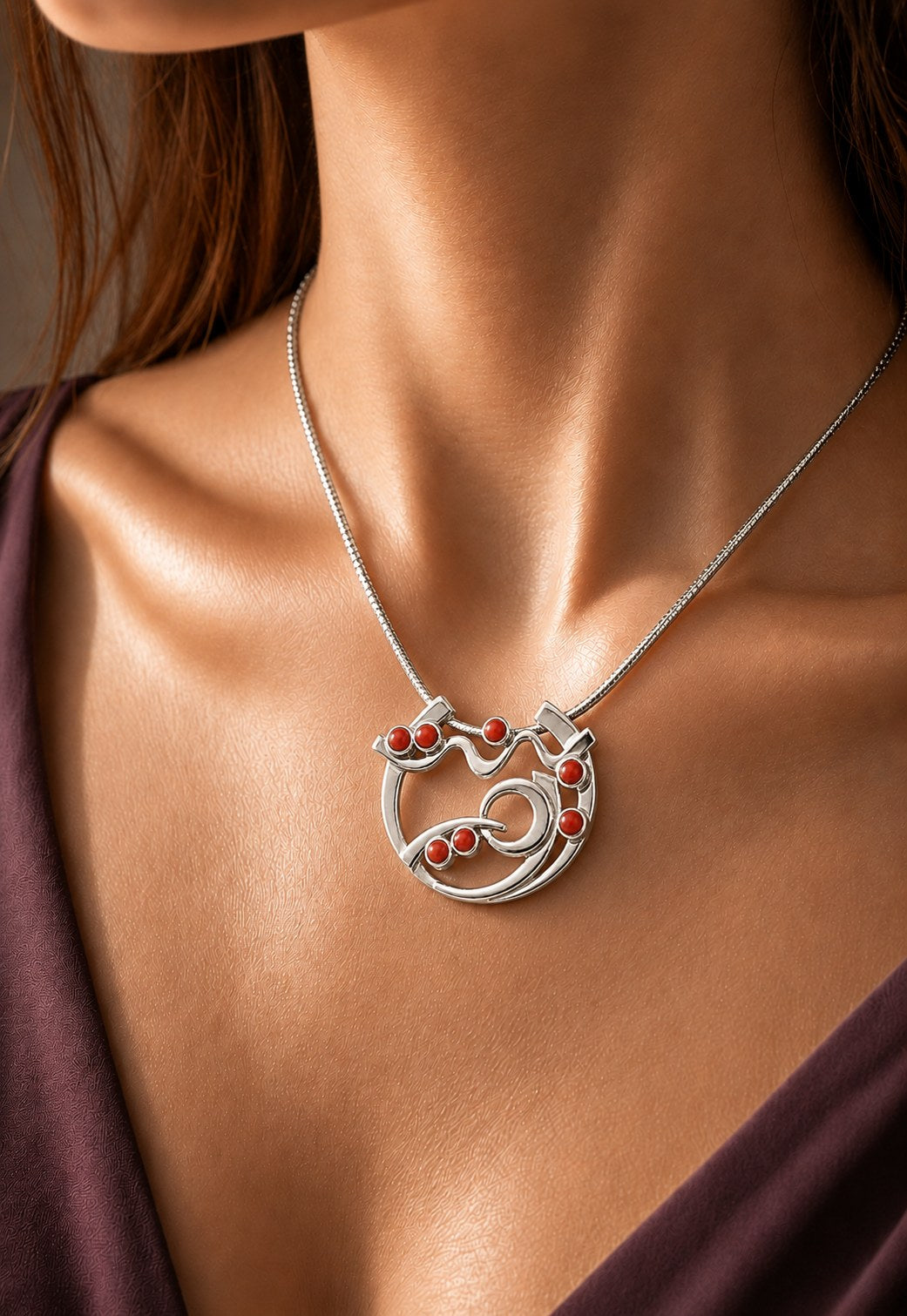 Bin Assaf Bint Abouya — Handmade Sterling Silver .925 Pendant