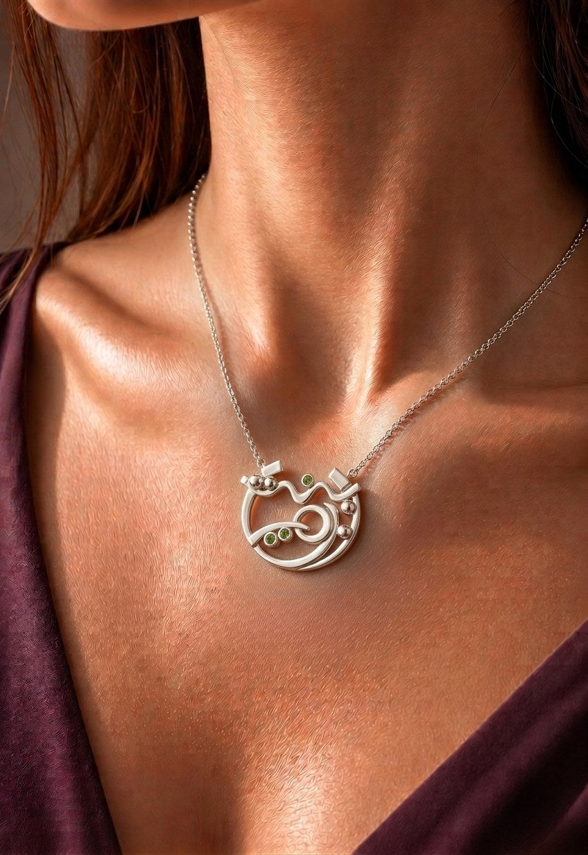 Bin Assaf Bint Abouya — Handmade Sterling Silver .925 Pendant