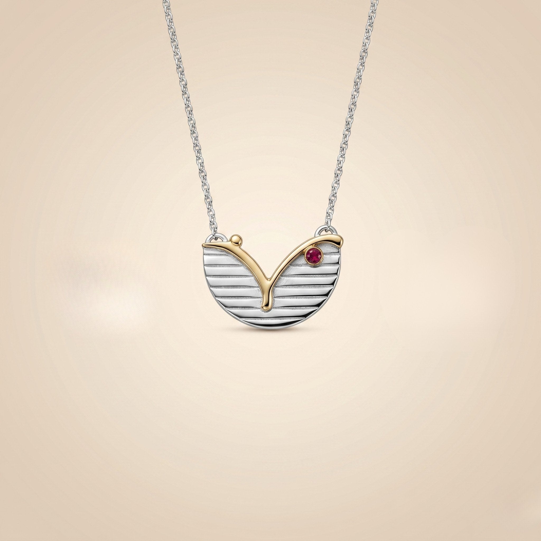 Bin Assaf Bin Assaf Logo — Handmade Sterling Silver .925 Pendant