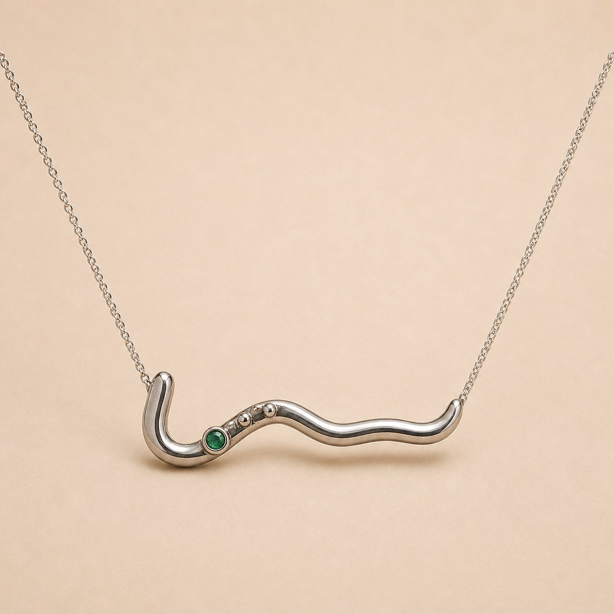 Bin Assaf small — Handmade Sterling Silver .925 Pendant