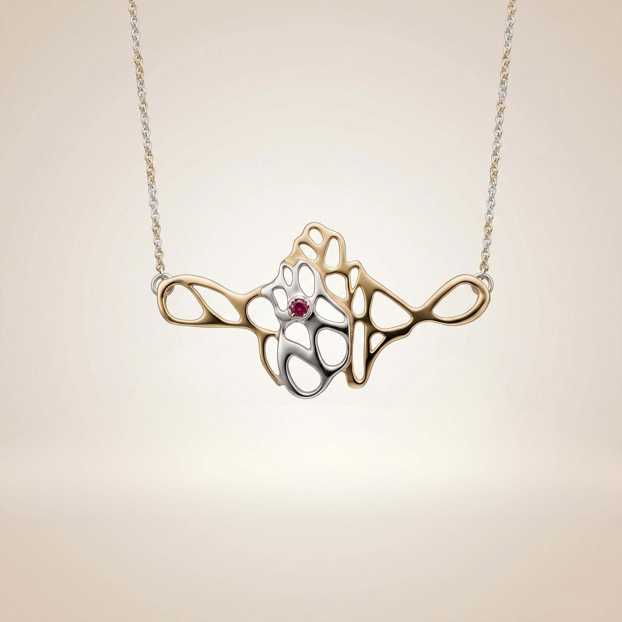 Bin Assaf Gaudi — Handmade Sterling Silver .925 Pendant