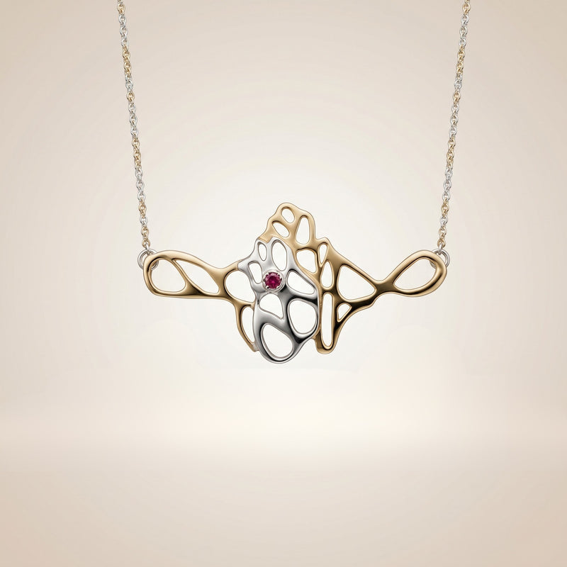 Bin Assaf Gaudi — Handmade Sterling Silver .925 Pendant